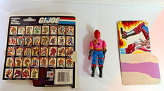 Vintage Hasbro GI Joe Zarana Complete 1986 Action Figure w/Earrings