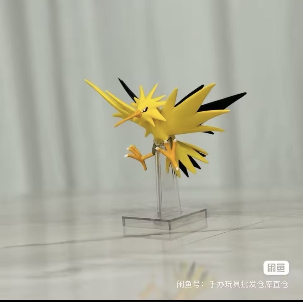 Pokemon Anime Zapdos Cute Action Figure Model