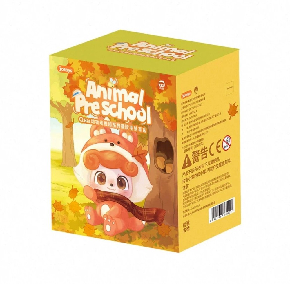 JOTOYS Q.KID Animal Pre School Series Plush Confirmed Blind Box Figures Toy