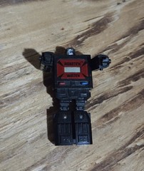 Takara Kronoform Transformer Watch 1983 K.O. Vintage Black/Red Untested! RARE!!