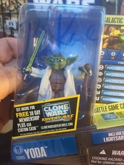 STAR WARS CLONE WARS YODA CW05 (2010 VHTF!) Autographed By Tom Kane Voice Actor