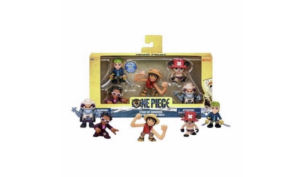 ONE PIECE Staw Hat Showdown Netflix “Exclusive” Action Figure Collection Set