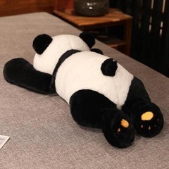 80cm Giant Panda Plush Toys Soft Sleep Pillow Cartoon Animal Bear Stuffed Gifts