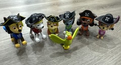 Paw Patrol 2017 Target Exclusive Pirate Pups Action Pack Lot Of 7 Figures Tested