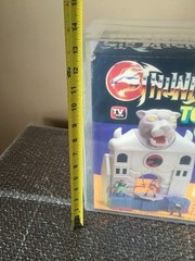 1986 Glasslite Thundercats Cat’s Lair AFA 75 Mini fig Brazil Release Catslair!!