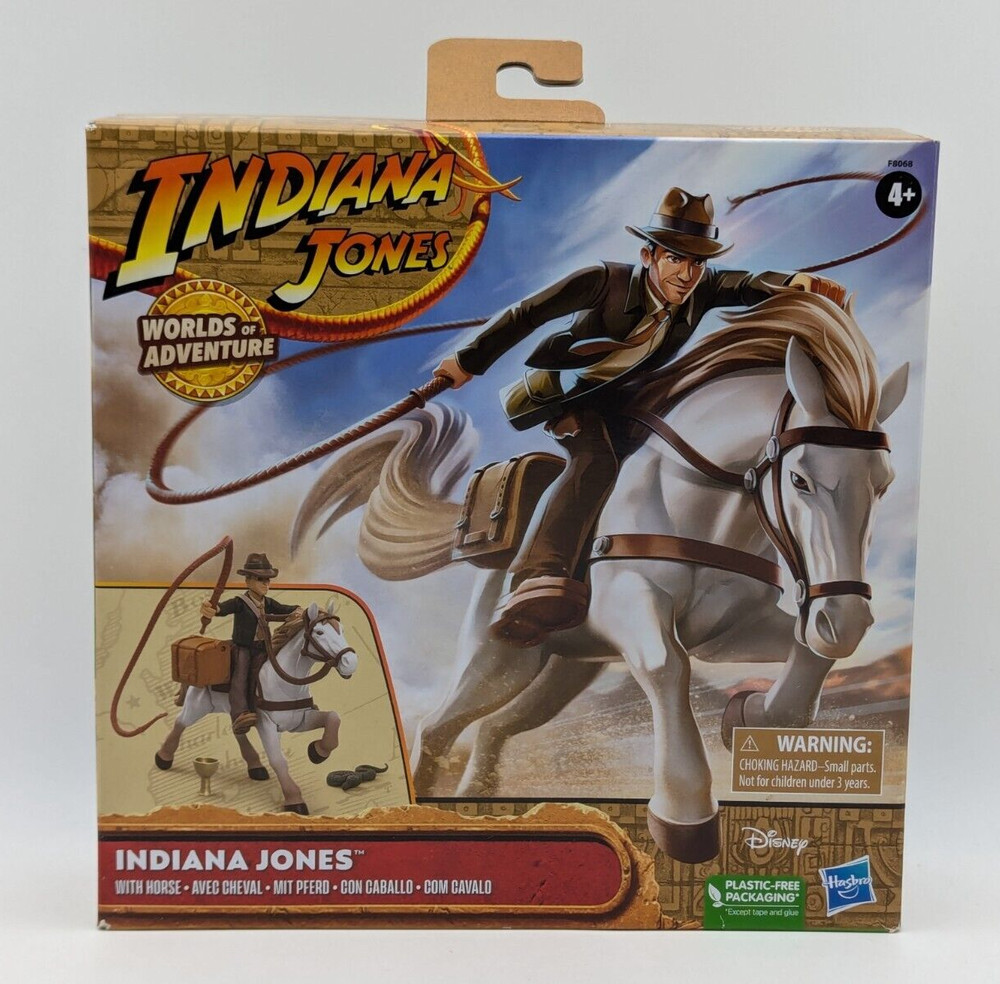 Indiana Jones Worlds Of Adventure – Indiana Jones With Horse – New