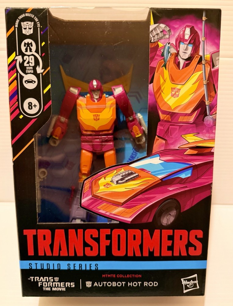Transformers Studio Series Movie SS86 HOT ROD Target Exclusive MTMTE Voyager MIB
