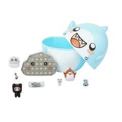 LankyBox Giant Thicc Shark Mystery Egg with Exciting 8 Toys and ice cream bites