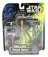 Kenner Star Wars POTF2 Probe Droid Deluxe Action Figure Carded 3.75”