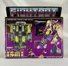 FIGHTBOT Fight Bot 14 In 1 Robot KO Vintage Taiwan No Diaclone Dia Gats