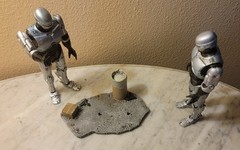 Lot Of 2 NECA RoboCop: Spring-Loaded Holster & Stiff-Hip 2011 Action Figures 7″
