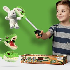 Dinosaur Pincher Toys for Age 3 and up Jurassic Dinosaurs TRex Grabber Toy Cl…