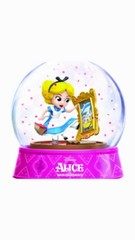 ALICE IN WONDERLAND Mini Brands Create Disney Snowglobes