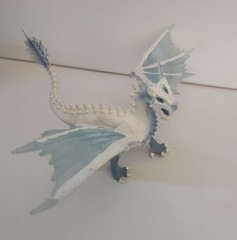 Schleich Dragon Lot 4: Eldrador Poacher D-73527 Retired, Fire Eagle, Cloud, Ice