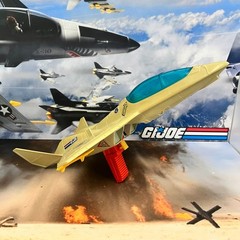GI Joe Storm Eagle Jet 1992 –Working VTG Good Condition Incomplete Review Photos