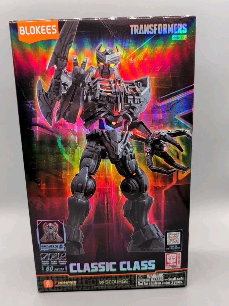 Blokees Transformers Classic Figure 03 Scourge Model Kit