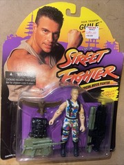1994 GI Joe Street Fighter Movie Rock Trooper Guile Van Damme New Sealed Gi Joe