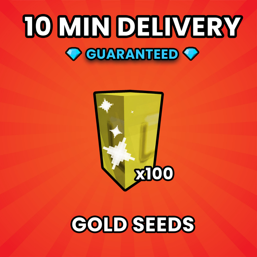 Gold Seeds x100 | Grow A Garden 2 🚚 10 Minute Delivery 🚚