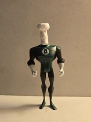 JLU GREEN LANTERN MEDPHYL CUSTOM HEAD JUSTICE LEAGUE UNLIMITED DC COMICS