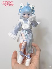 Come4Free Minty Sea Gems Sseries 15.8cm/6.2In Bjd Dressable Action Figure Gift