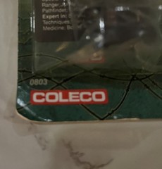 Rambo 1986 RARE COLONEL TRAUTMAN SEALED CARD – Minor Shelf Wear