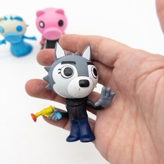 Roblox Piggy Figures Lot of 4 Mini Toys Piggy Willow Frostiggy & Foxy