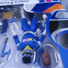 Power Rangers In Space Blue Ranger & Psycho Silver 2 Pack Action Figures