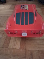 Lightning McQueen Bubble-Blowing Remote Control Car – 2.4GHZ