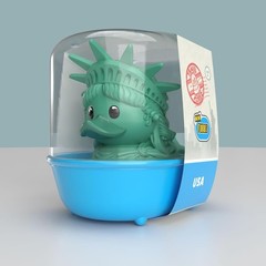TUBBZ Mini USA Statue of Liberty Cosplaying Rubber Duck Vinyl Figure NEW