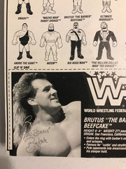 WWF Hasbro BRUTUS THE BARBER BEEFCAKE Series 1 First Edition – RARE!