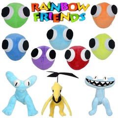 2026 New Rainbow friends Cyan Plush Toys Children’s gift for children