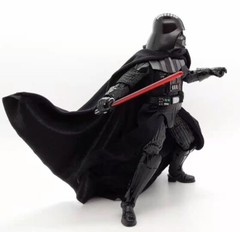 SU-DV-CPBS: 1/12 Black Fabric wired cape & robe for Star Wars 6″ Darth Vader