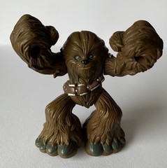 Star Wars Galactic Heroes – Chewbacca Action Figure 2001 Hasbro LFL 2.25 in@