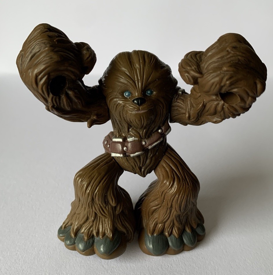 Star Wars Galactic Heroes – Chewbacca Action Figure 2001 Hasbro LFL 2.25 in@