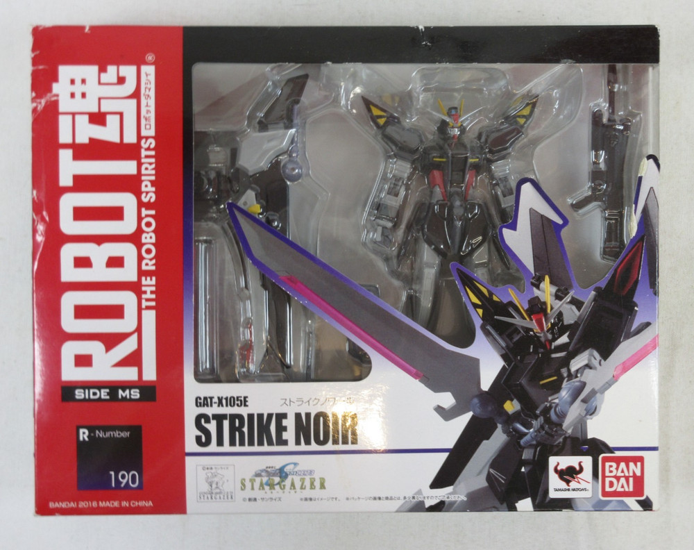 MIB “Strike Noir” GAT-Z105E Bandai Tamashii Nations THE ROBOT SPIRITS 2016