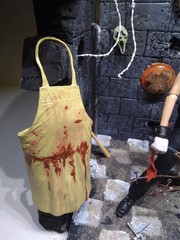 NECA CUSTOM DIORAMA Damien Leone’s Ultimate Art the Clown ” TERRIFIER ” RARE**