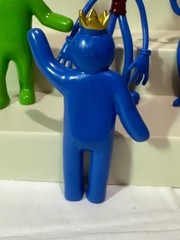 5 Pcs Rainbow Friends Action Mini Figures Toy Game Character Doll Blue Monster
