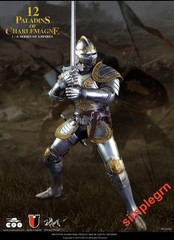 COOMODEL 1/6 SE003 Series of Empires – 12 Paladins of Charlemagne In Stock