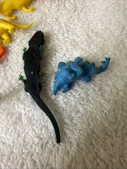 Dinosaurs Lot Of 16 Prehistoric Jurassic Figures Plastic Rubber Vtg 60’s 70’s