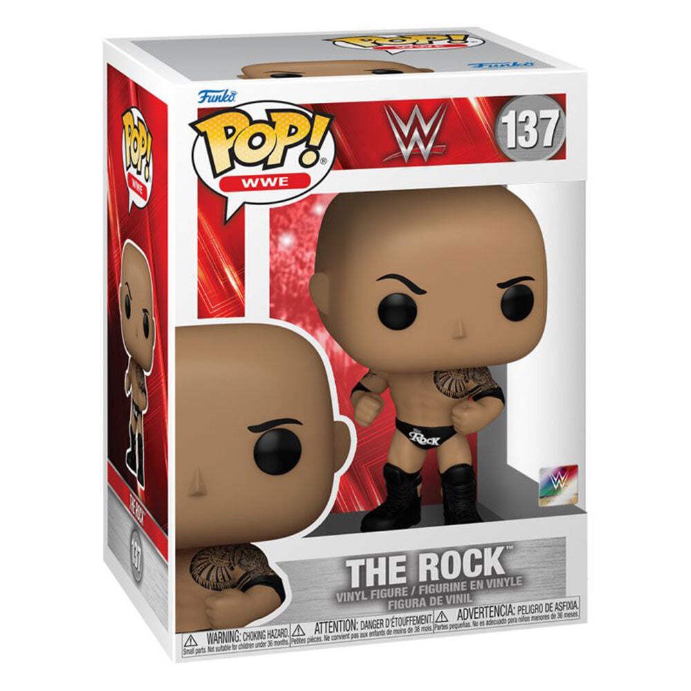 Collectible Funko Pop WWE the Rock Final Vinyl Figure Ages 3 Years and Up
