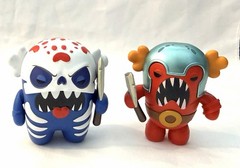 AXE-ALOTLS Series 1 Full Set of 6 Warriors 2.5″ Figures VOODOO FRUMPSCAR SWIPERR
