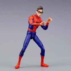 Spider-Man: Into the Spider-Verse Action Figure Toys Peter B. Parker Miles Model