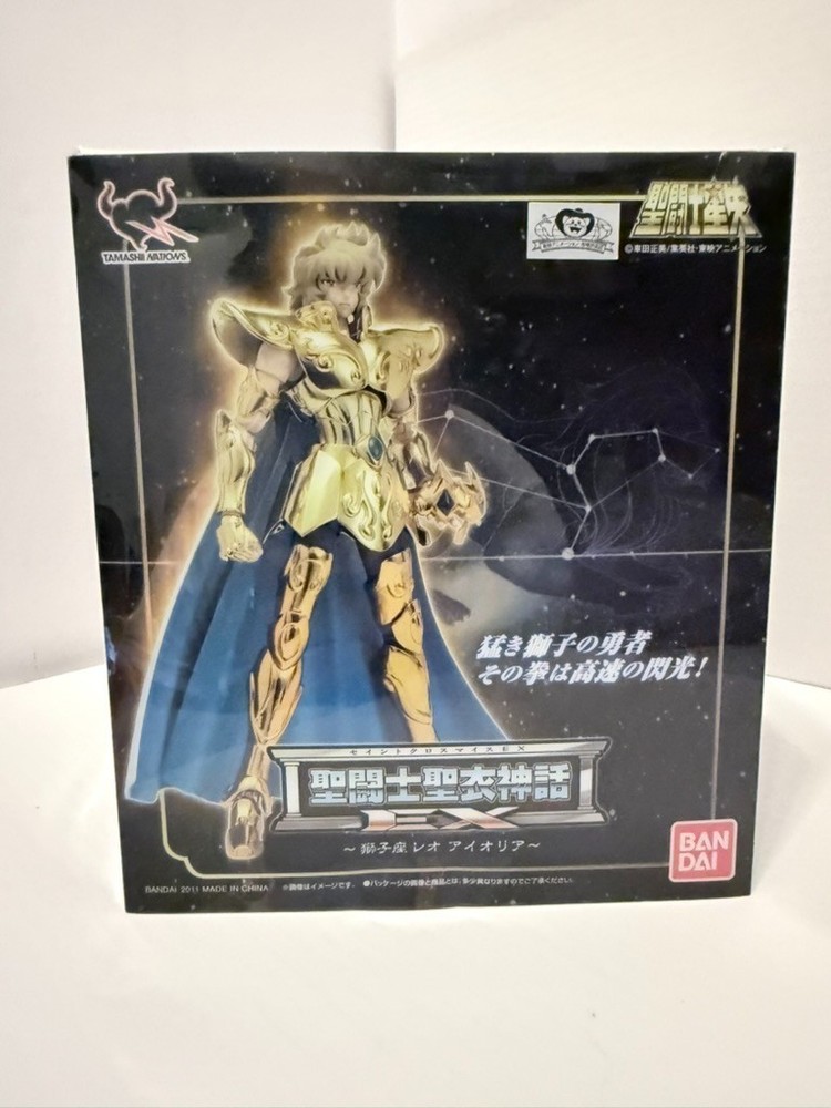 Bandai Saint Seiya Saint Cloth Myth EX Leo Aiolia Used Box Damaged Figure Good