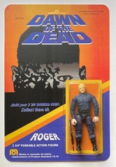 Custom made Dawn of the Dead 3 3/4 Roger Vintage Style Horror Action Figure
