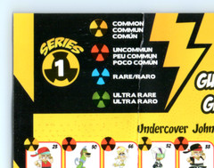 Johnny Test Miniature Vinyl Loose Figure 2” #34 Gold Ultra Rare Mystery Blind