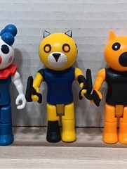 Roblox Game Toy Piggy Series 1 Tigry Foxy Clowny Phatmojo Set