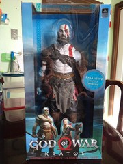 Kratos God of War 1/4 Scale 2018 Huge Action Figure 18″ – by NECA – In Box