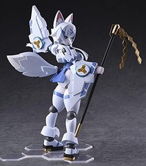 Polynian Lily Non-scale PVC ABS Action Figure 130mm Daibadi Japan Gift White Fox
