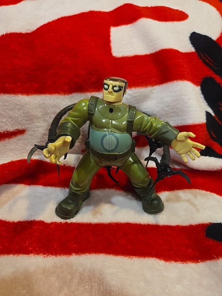 Spectacular Spider-Man Doc Ock Action Figure With Tentacles 2008 Hasbro