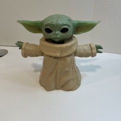 Baby Yoda Grogu Mandalorian Star Wars Toy Action Figure Hasbro 7” Posable Figure